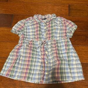 Ralph Lauren Multicolor Plaid Kids Button Down Shirt